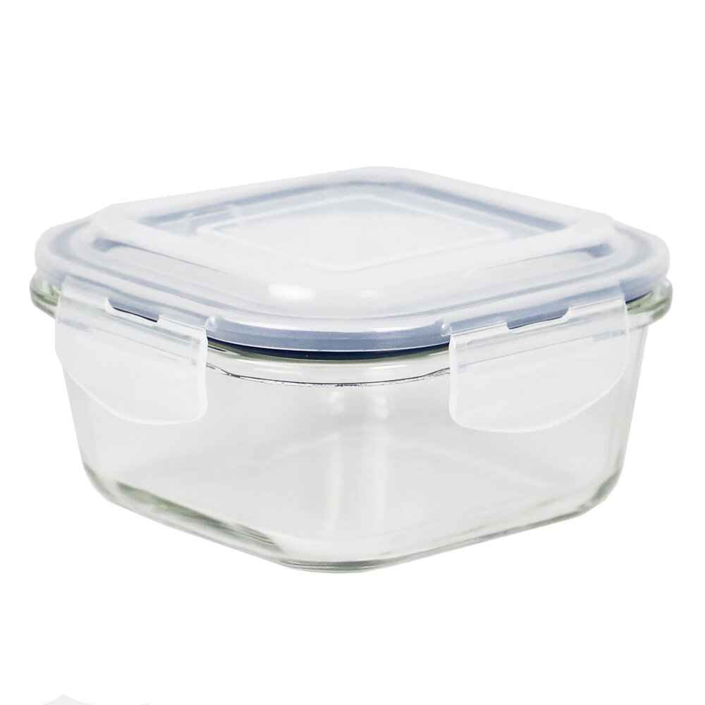 Prep & Savour Keven High Borosilicate Glass 27 Oz. Food Storage Container