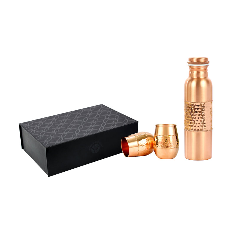 250ml Copper Drinking Glass Set