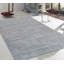 Slate Hand-Loomed Wool/Silk/Bamboo Slat/Seagrass Blue/Taupe/Gray Area Rug-1872072378