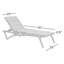 Coussin de chaise longue d'extérieur Tali Sunbrella®-88460048