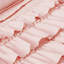 Édredon pour lit simple / simple Blush Blush avec volants et coussins-124539525
