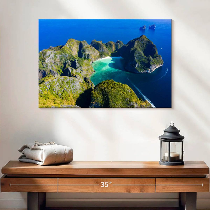 Île Gillard Koh Phi Phi Leh, H 16 po x l 24 po
