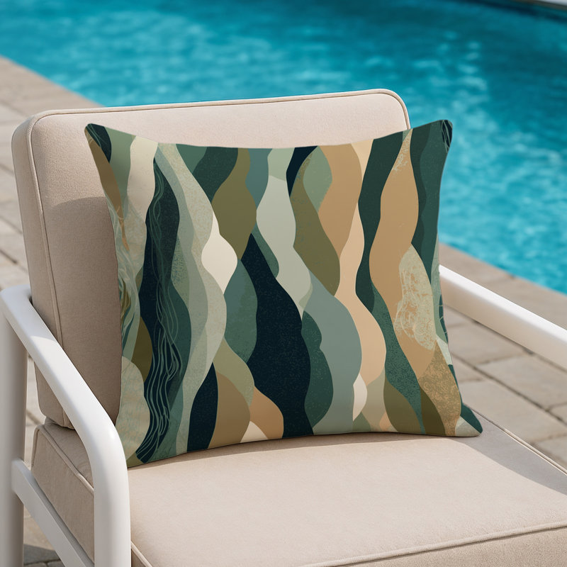 Nebula Serenade Indoor And Outdoor Throw Pillow, Square 18"