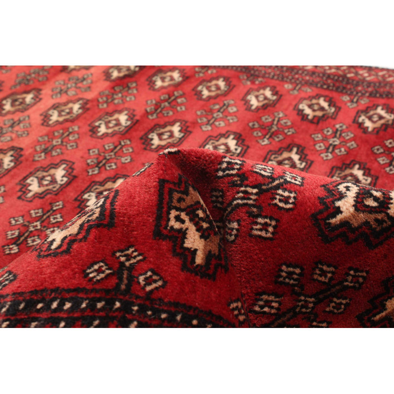 Tapis rouge Baluch 3 pi 3 po x 6 pi 7 po