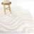 Wyon Cream Abstract Textured Area Rug-411333851