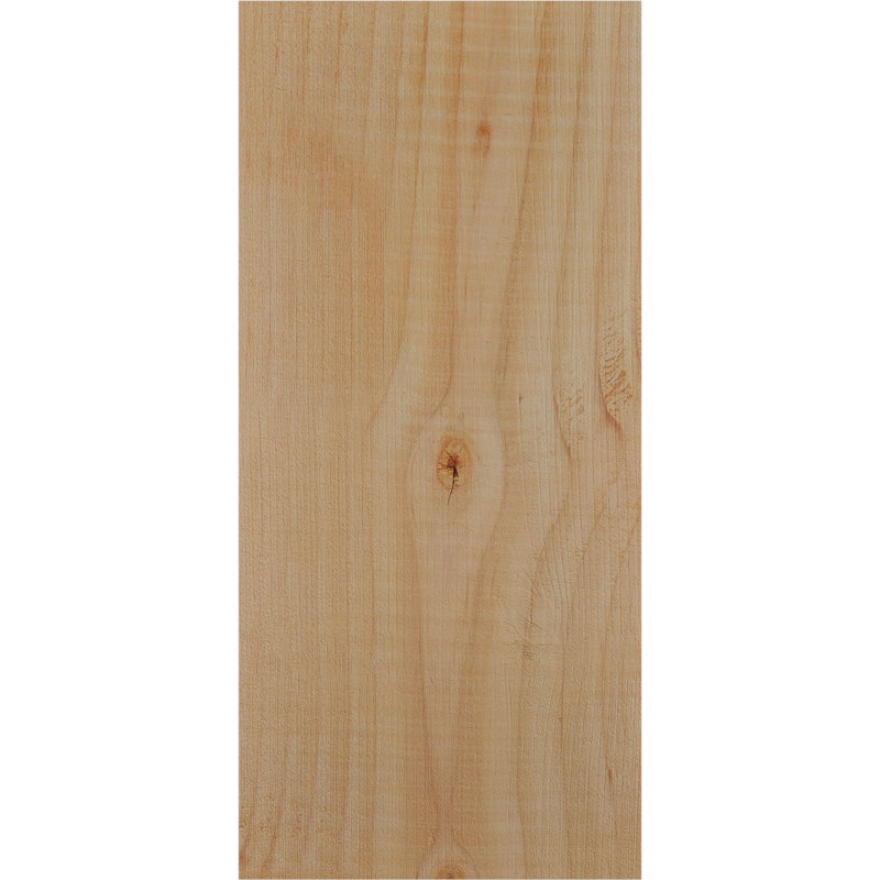 Corbeille Newport avec contre-plaque, H 12 po x l 5,5 po x P 8 po, Sapin de Douglas, Lisse