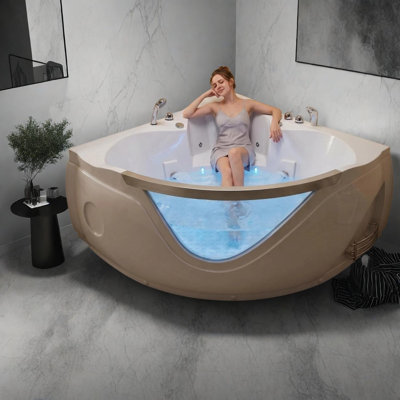 Moderne 20 jets et tourbillons de baignoire en acrylique