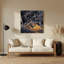 Oiseaux, art mural gris-1124190191