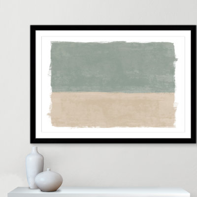 «Sage and Sand I - Landscape Version Print» par Natalie Carpentieri