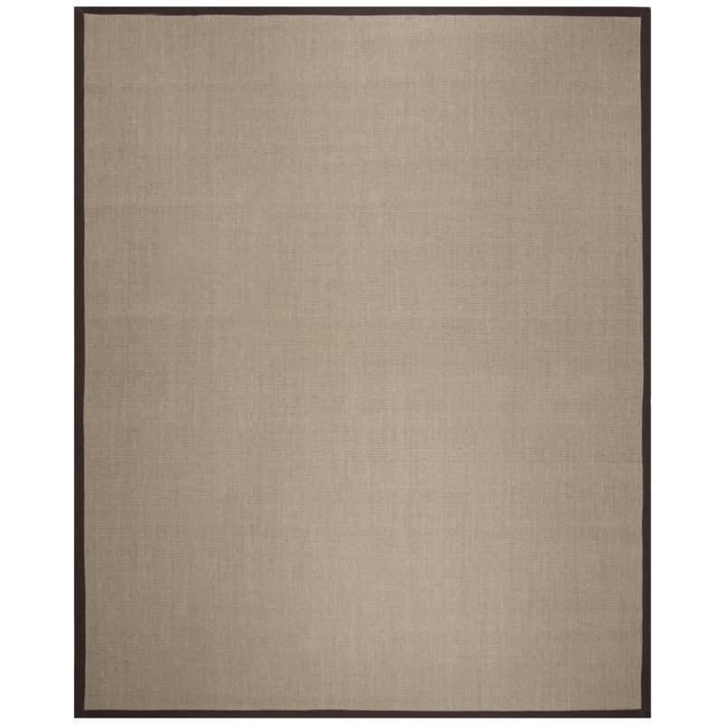Ruthwell Natural Fiber Sisal Pile Solid Color Rug, Rectangle 9' x 12'