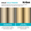 Robinet de cuisine à poignée simple KRAUS Bolden-99355390