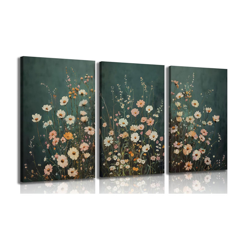 3 Piece Wrapped Canvas Print