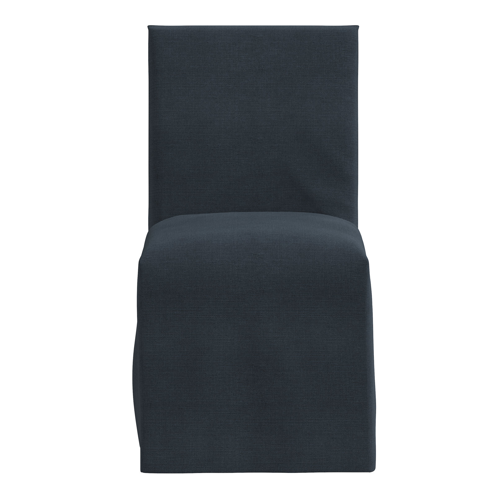 Armstrong Cotton Parsons Dining Chair, Classic Navy Linen