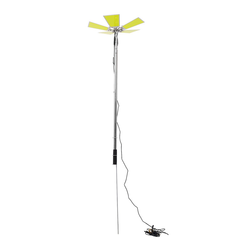 15000lm Lumières de camping télescopiques à DEL Lampe de camping portative pour l'extérieur, télescopique, lampe de pêche la nuit, lumière d'inondation, éclairage de secours ultra lumineux
