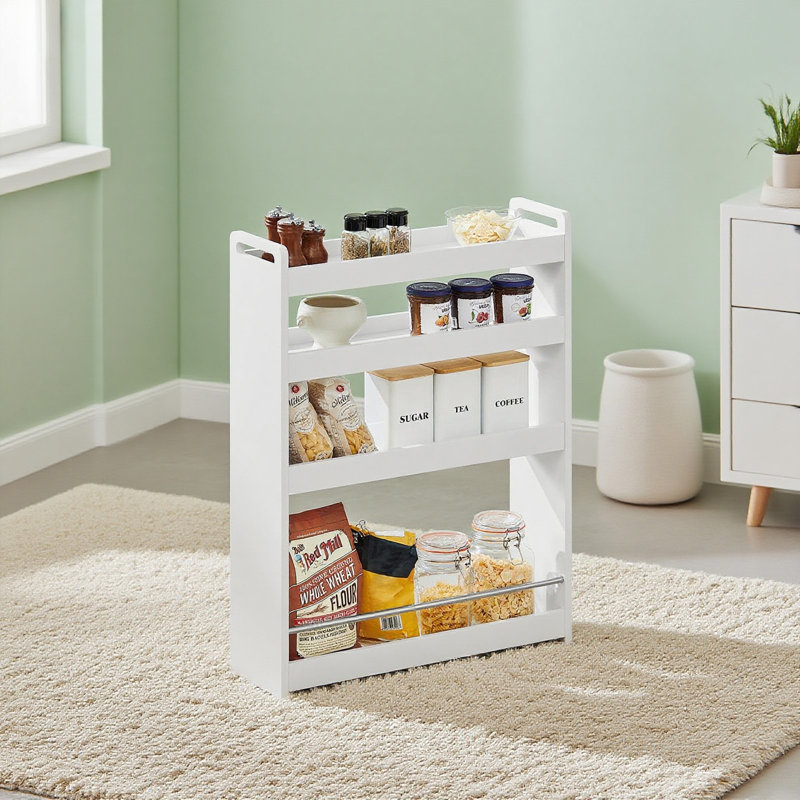 Windsor Cabinet Shelving Rack, White