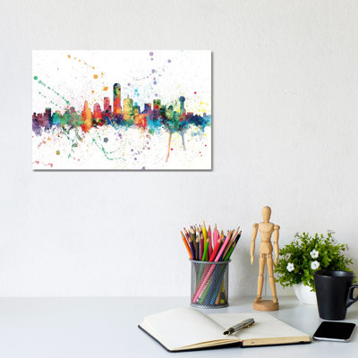 Dallas, Texas, USA by Michael Tompsett - Gallery-Wrapped Canvas Giclée on Canvas