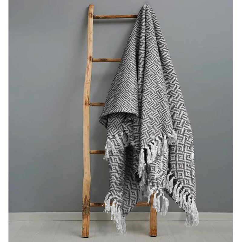 Selmore Throw Blanket, Grey