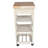 Manatuto Solid Wood Kitchen Cart