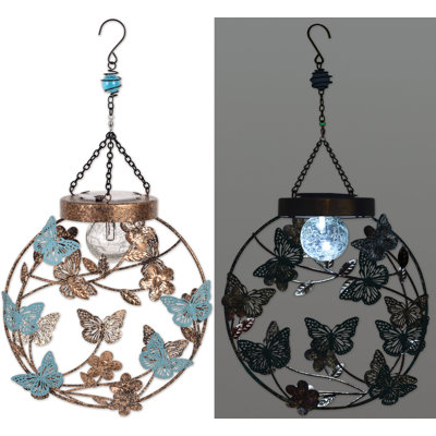 Papillon suspendu botanique solaire Butterfly