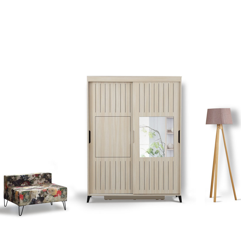 Armoire Suellen, Noyer, H 85 po x l 55 po x P 23,6 po