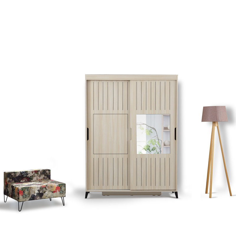 Suellen 2 Door Wardrobe, Oak