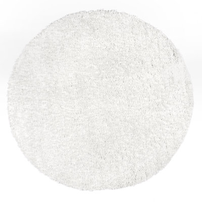 Tapis à poil long moelleux pour chambre à coucher, salle à manger, chambre de bébé, ivoire