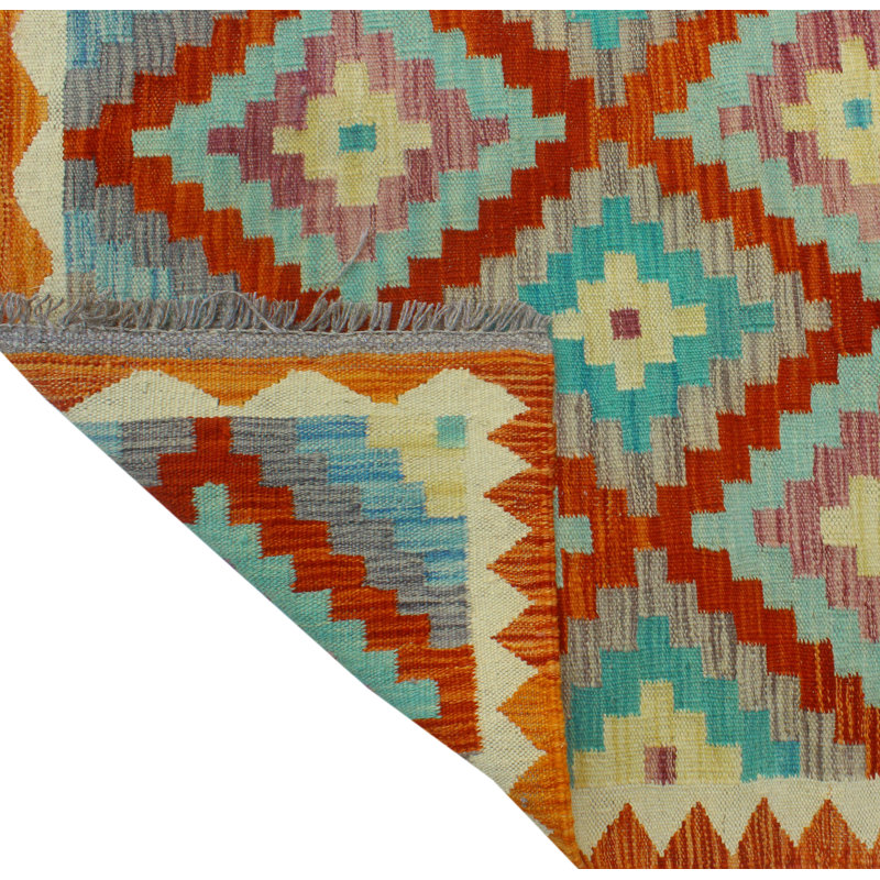Bobbee Wool Geometric Indoor Rug
