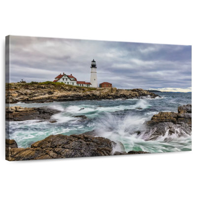 Aletra Portland Maine Lighthouse At Sunrise II