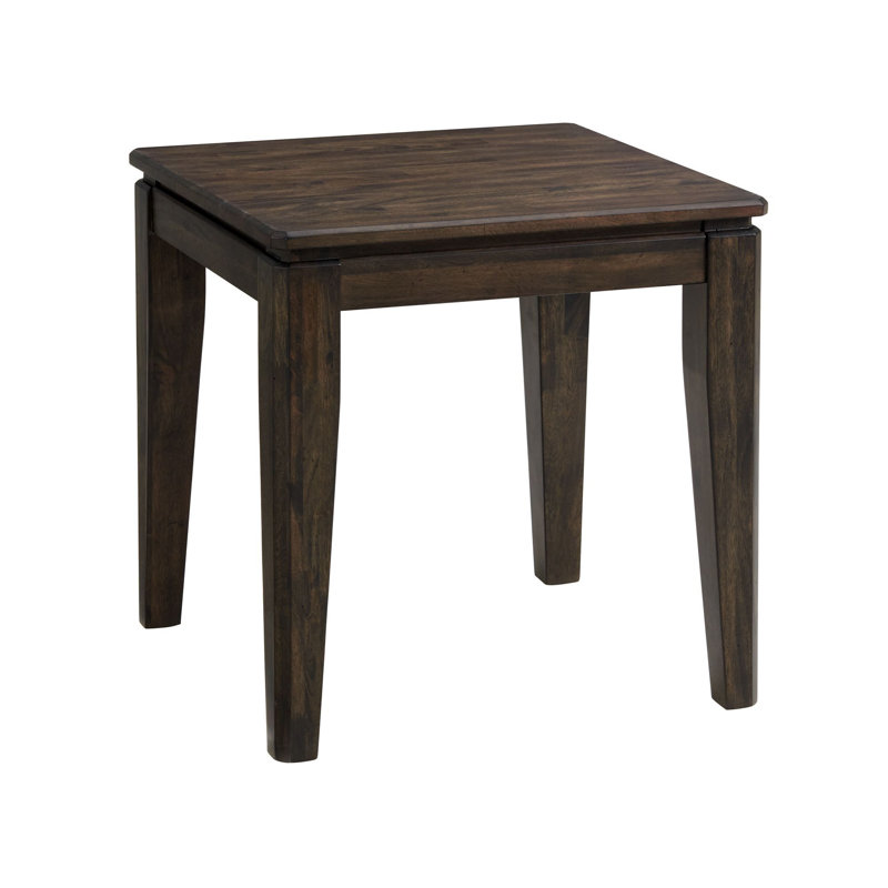 Rabea Solid Wood End Table