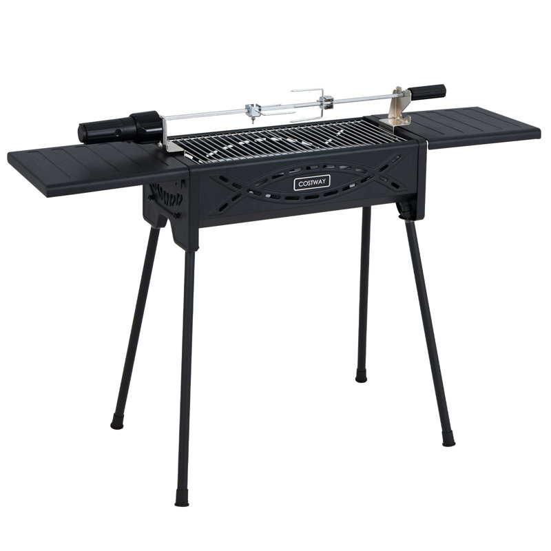 COSTWAY 107cm W Portable Charcoal Grill