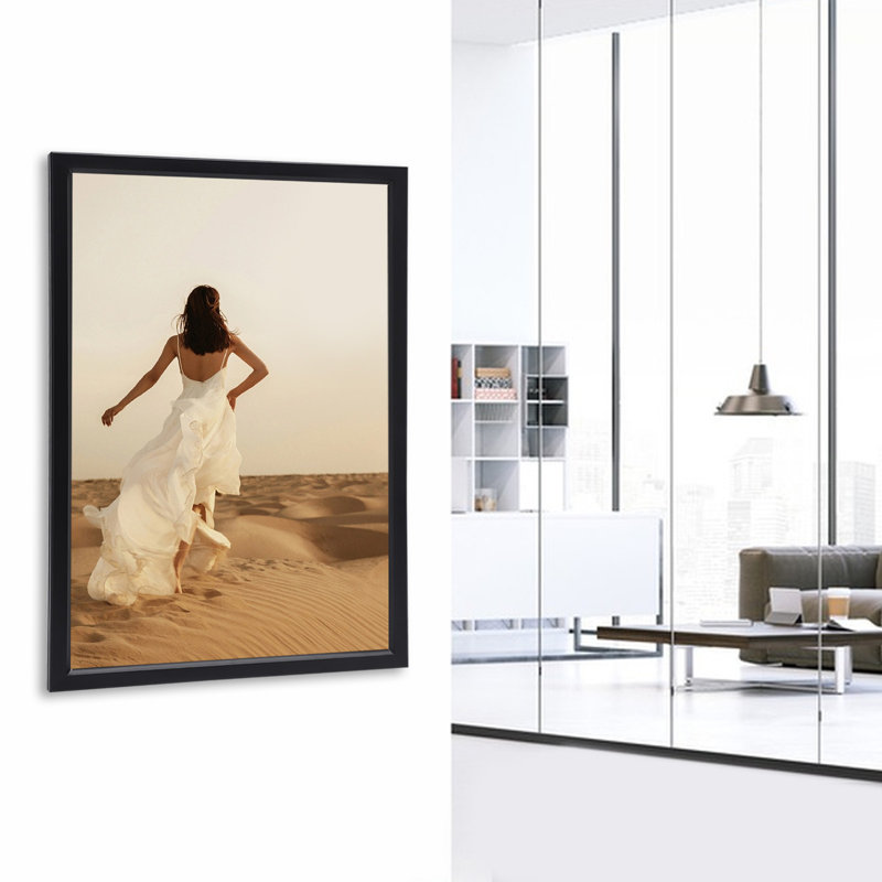 Cadre photo Echoe, 15,64 po x 21,64 po, Noir