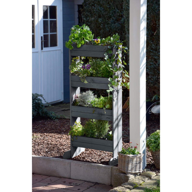 Aalana Wood Vertical Garden, Anthracite