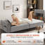 3-Seater Sofa Bed With Adjustable Backrest-1421238470