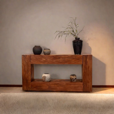 Console rustique