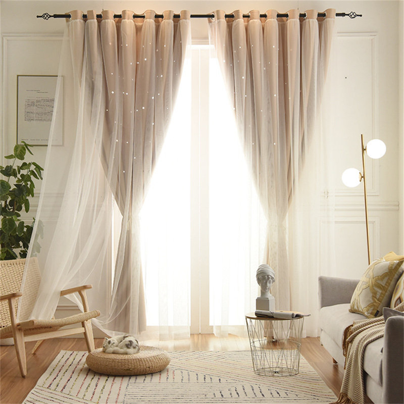 Blackout Curtain Single Panel, Yellow