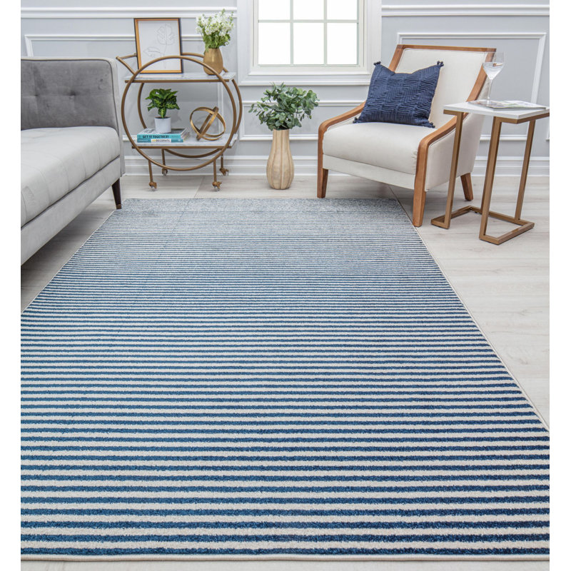 Tapis bleu Callum, Rectangle 8 pi 3 po x 10 pi