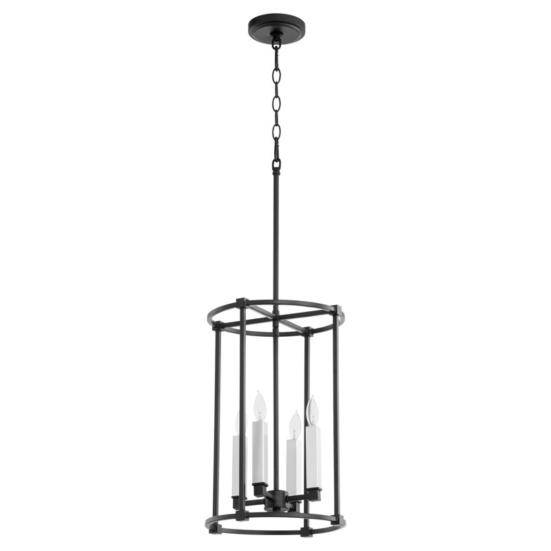 Analie 4 - Light Single Pendant, Noir