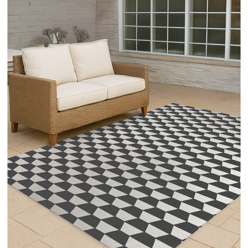 Tapis d'extérieur antidérapant Hex, Rectangulaire 8 pi x 10 pi