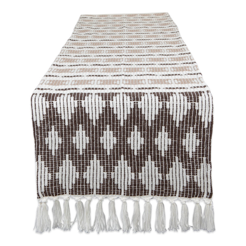 Linney Colby Southwest Table Runner, Stone