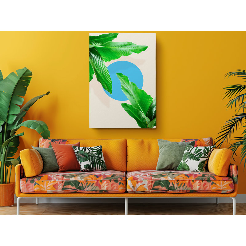 «Modern Minimalist Tropical», reproduction d'art sur toile