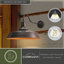 Gunnora Steel Wall Light-1132639088-1132639094