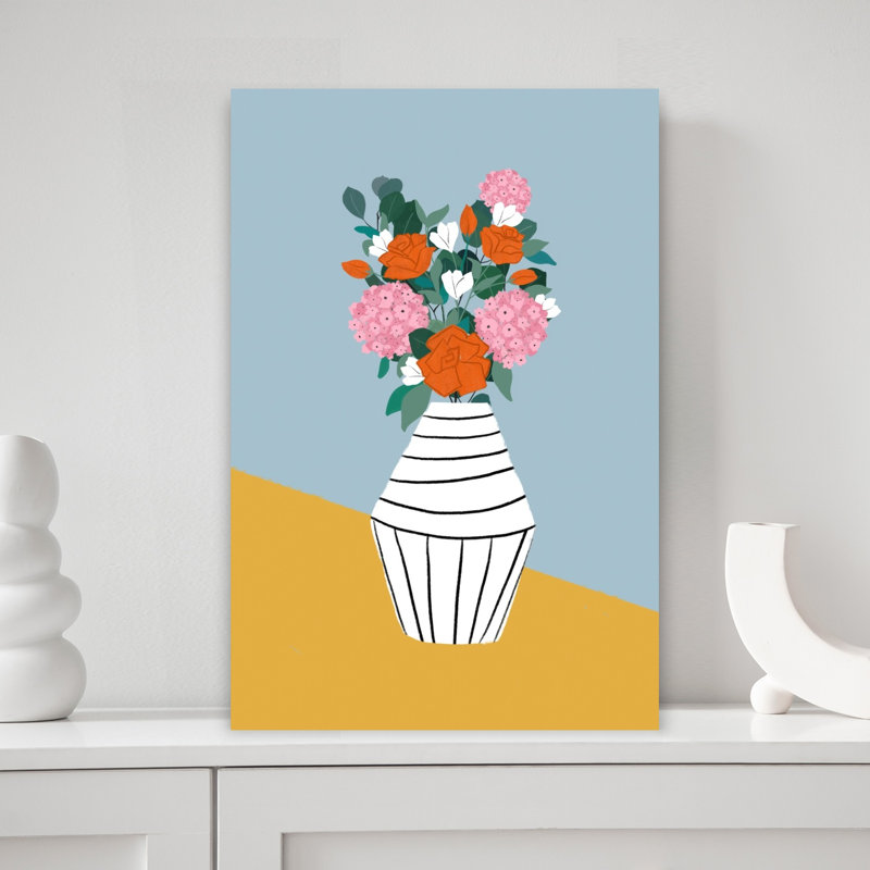 Contemporary Art Abstract Contemporary Wall Art by Treechild - Wrapped Canvas Print, 30.48 cm H x 20.32 cm W