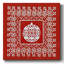 Fair Isle Snowflake III sur toile-489612896