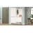 Modern Hall Stand with Numerous Shelves, White, 58.0 x 77.0 x 14.0 inches | 100% Melamine Coated Particle Board, Thickness: 0.7 inches | Wall-Mountable Design, Perfect for Entryway Organization & Style-1392010884