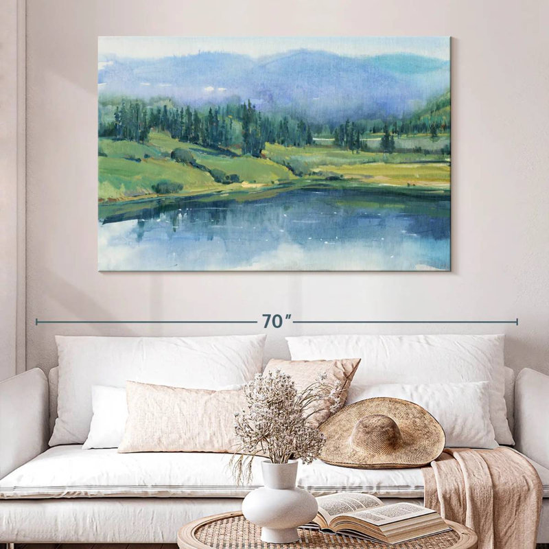Alvord Mountain Lake II, H 34 po x l 51 po