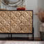 Commode 6 tiroirs avec motif géométrique