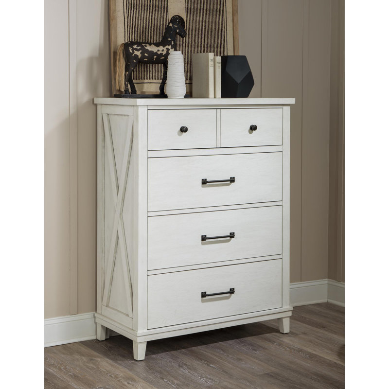 Harriett 4-Drawer Chest, White