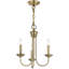 Lustre 3 lumières de style bougie Arunvir-251971450