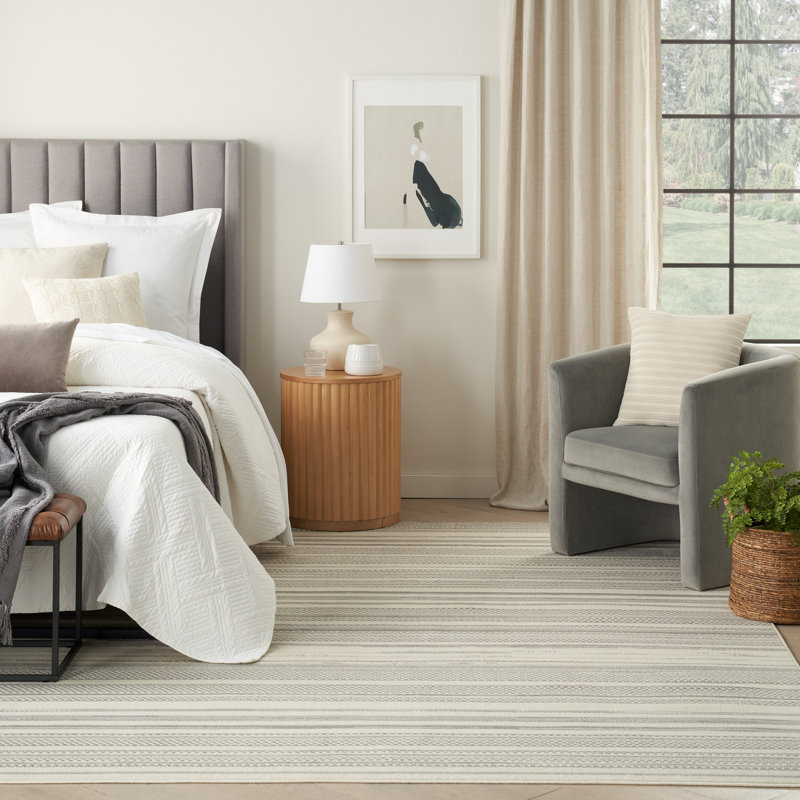 Audwin Striped Area Rug, Rectangle 5'3" x 7'3"