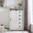 5 Drawers Dresser W/Sliding Barn Door-831258558